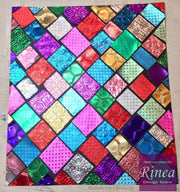 Address Book with Rinea Foiled papers | Rinea